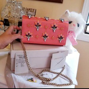 NWT Auth Emilio PUCCI Logos shoulder/crossbody